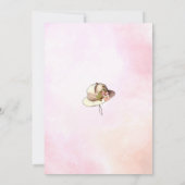 Invitation Virtual Baby Girls watercolor BabyInvitation (Dos)