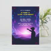 Invitation Virtual Reality Gamer Party VR Anniversaire (Debout devant)