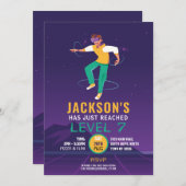 Invitation Virtual Reality VR jeu numérique (Devant / Derrière)