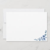 Invitation Virtual Sip & Voir Welcome Baby Boy (Dos)