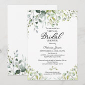 Invitation Virtuelle de Fête de Fiançailles avec V (Devant / Derrière)