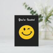 Invitation Visage de tourbillon (Debout devant)