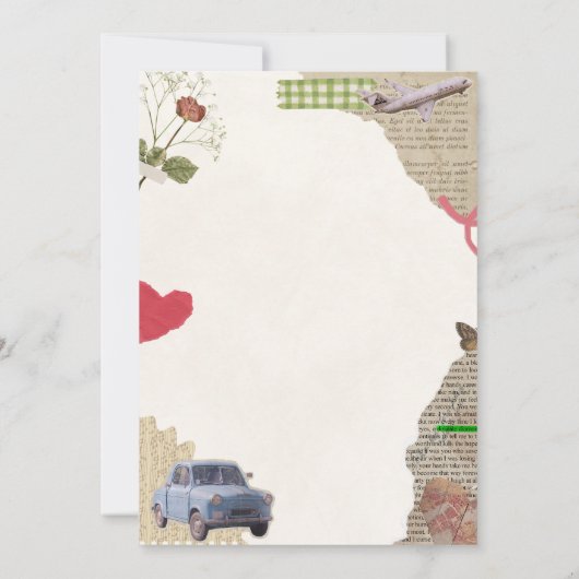 Invitation Vision Board Party Fille's Night (Dos)