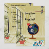 Invitation Vision de l'amour : Rêves autour de la Mariage de (Devant / Derrière)