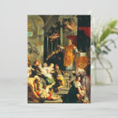 Invitation Visions d'Ignace par Peter Paul Rubens (Debout devant)