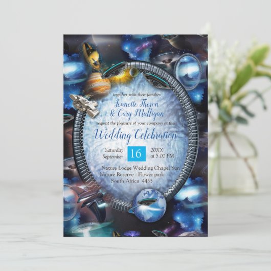 Invitation Visiteurs de Galaxy Space (Debout devant)