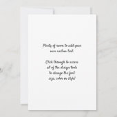 Invitation Vitrail d'église religieux vintage (Dos)