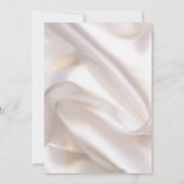 Invitation Vitraux de conte de fées Roses Blanches (Dos)