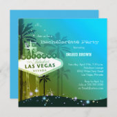 Invitation Viva Las Vegas (Devant / Derrière)