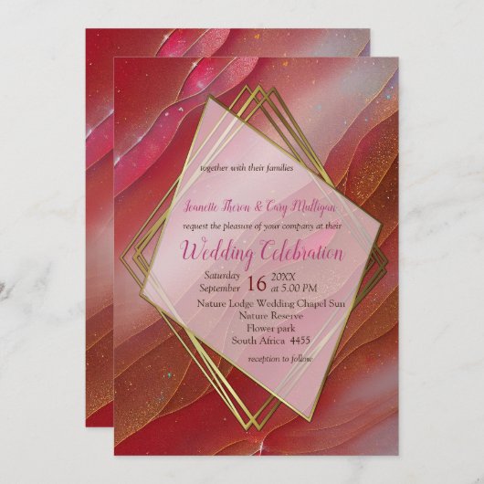 Invitation Viva Magenta 2023 (Devant / Derrière)