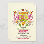 Invitation Viva Mexico (Devant / Derrière)
