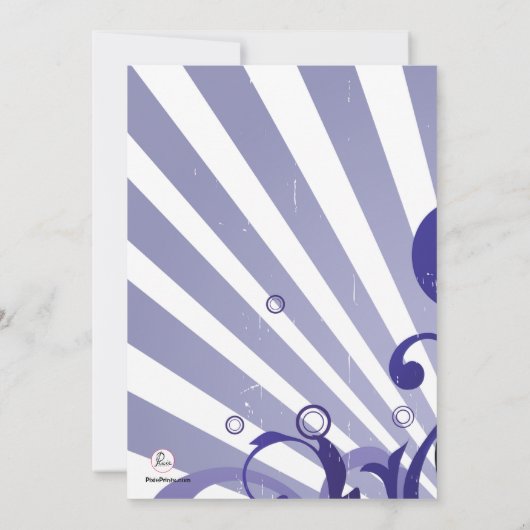 Invitation vive de guitare (Dos)