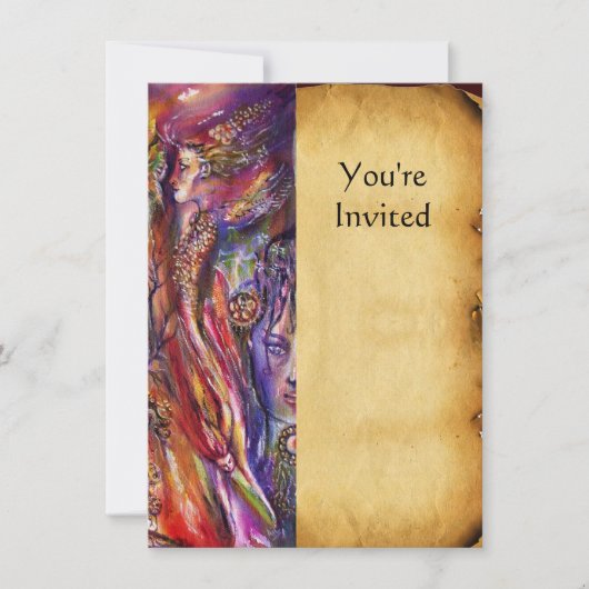 INVITATION VIVIEN ET MERLIN (Devant)