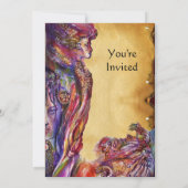 Invitation VIVIEN ET MERLIN Imaginaire Parchment (Dos)