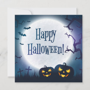 Invitation Vœux d'Halloween