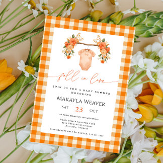 Invitation Voici le Baby shower d'été de la crème glacée Scoo
