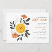 Invitation Voici le Baby shower du Fils (Devant)