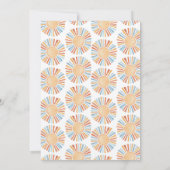 Invitation Voici le Baby shower du Fils (Dos)