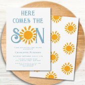 Invitation Voici le Baby shower du fils