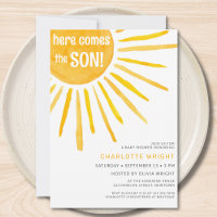 Voici le Baby shower du fils