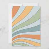 Invitation Voici Le Baby shower Fils (Dos)