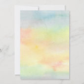 Invitation Voici le Baby shower Fils Boys (Dos)