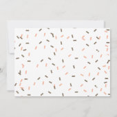 Invitation Voici le baby shower glacé scoop (Dos)