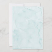 Invitation Voici le Baby shower Son Sunshine (Dos)