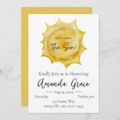 Invitation Voici le fils (Devant / Derrière)