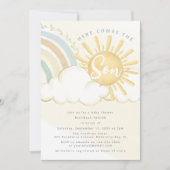 Invitation Voici Le Fils | BABY SHOWER (Devant)