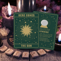 Voici Le Fils | Baby shower Sun Tarot