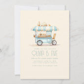 Invitation Voici L'Invitation Anniversaire De La Crème De Gla (Devant)