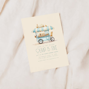 Invitation Voici L'Invitation Anniversaire De La Crème De Gla