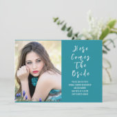 Invitation Voici L'Invitation De La Mariée Douche Nuptiale (Debout devant)