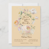 Invitation Voici L'Invitation De La Mariée, Douche Nuptiale (Devant)