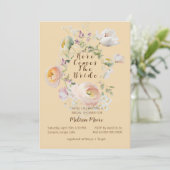 Invitation Voici L'Invitation De La Mariée, Douche Nuptiale (Debout devant)