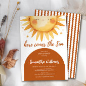 Invitation Voici l'invitation du Baby shower du bouho Sun