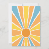 Invitation Voici l'invitation du Baby shower Fils (Dos)