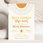 Invitation Voici l'invitation du Baby shower Son Boy