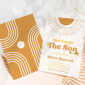 Invitation Voici l'invitation du Baby shower Son Boy