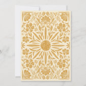 Invitation Voici L'Invitation Du Fils Baby shower (Dos)