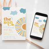 Invitation Voici L'Invitation Du Fils Baby shower