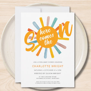 Invitation Voici L'Invitation Du Fils Baby shower