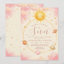 Voici venir le soleil Baby Girl Shower