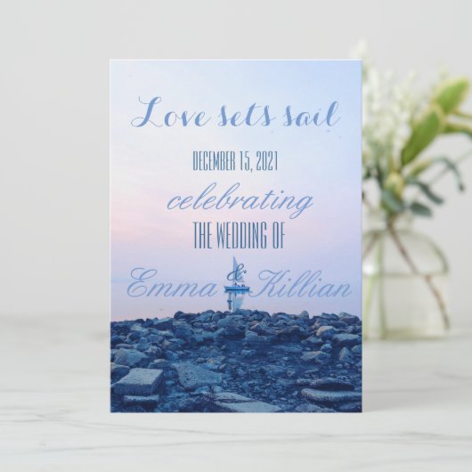 Invitation Voile (Debout devant)