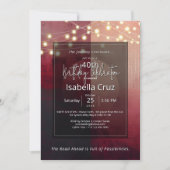 Invitation Voile de Division | Design Minimaliste (Devant)