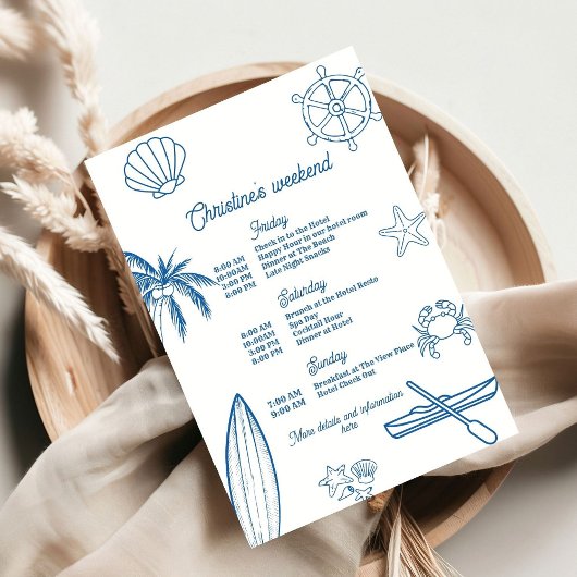 Invitation Voile Dernière Côtière Avant Le Voile Bachelorette