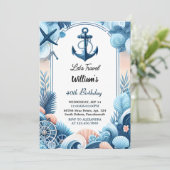 Invitation Voile Ocean Waves Ancre Voyage Yacht 50e anniversa (Debout devant)