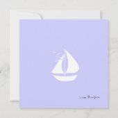 Invitation Voiles (Dos)