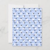 Invitation Voiles et étoiles (Dos)